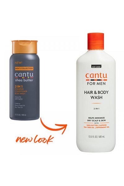 Cantu Mens 3-In-1 Shampoo Conditioner Bodywash - 400 ml