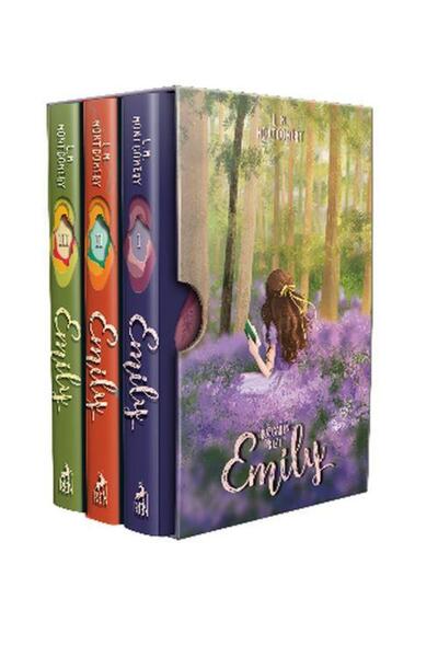 Ren Kitap Rüzgarın Kızı Emily (3 Kitap Set Ciltli Kutulu) / / Lucy Maud Montg...