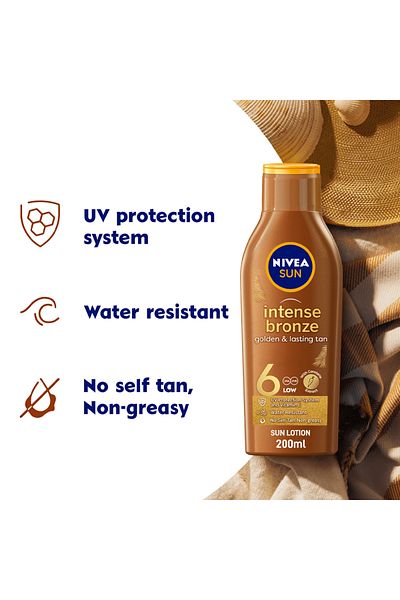 NIVEA Carotene Sun Lotion SPF6 - 200ml