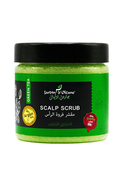 Jardin D Oleane مقشر فروة الرأس بالشاي الأخضر - 250 جرام