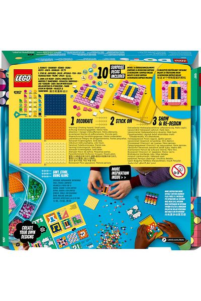 LEGO LEGO DOTS Adhesive Patches Mega Pack 41957 DIY Craft Kit 486 Pieces