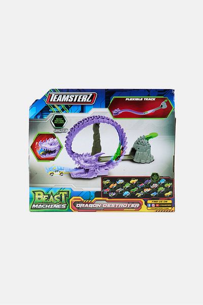 Teamsterz Beast Machine Dragon Destroyer Car Track