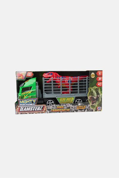 Teamsterz Dinosaur Transporter With Detachable Dino Toy