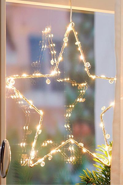 Tchibo Led Star Outdoor Lighting 30 Cm, Silver