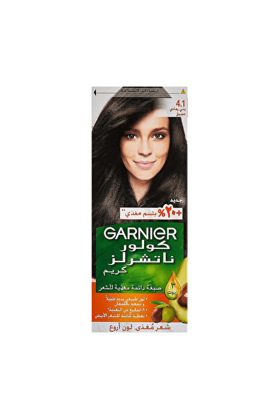 Garnier كريم كولور ناتشورالز - بني رمادي