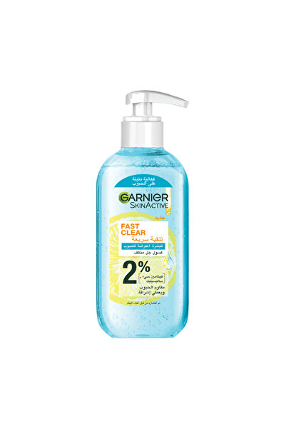 Garnier Skinactive Fast Clear Gel Wash with Salicylic Acid, 200ml