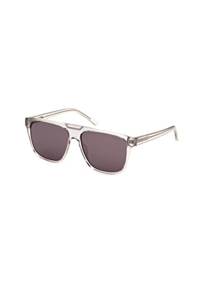 Guess Unisex Şeffaf - Transparan-Füme Organik (UV) Cam Selüloz Asetat (Selülo...