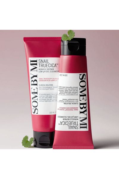 Some By Mi Snail Truecica Miracle Repair Low ph Gel Cleanser- 100 ml