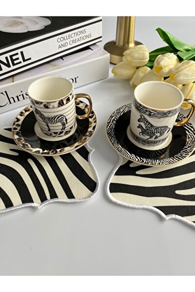 LİNEN 6 Adet Sunumluk Peçete,kokteyl Peçete,kahve Yanı Sunumluk,bardak Altlığ...