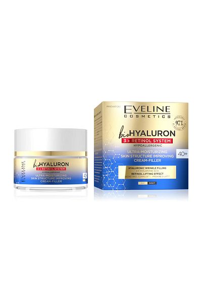 Eveline Cosmetics Eveline Bio Hyaluron Ultra-Moisturizing Wrinkle Cream - 50Ml