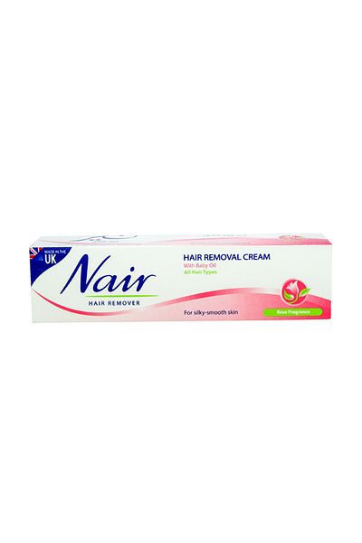Nair Hair Removal Cream With Baby Oil Rose Fragrance - 110ml