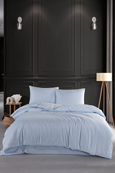 LUYASHOP Pamuklu Saten Tek Kişilik Nevresim Takımı Yumuşak Doku Kolay Ütülenir Şık Tasarım