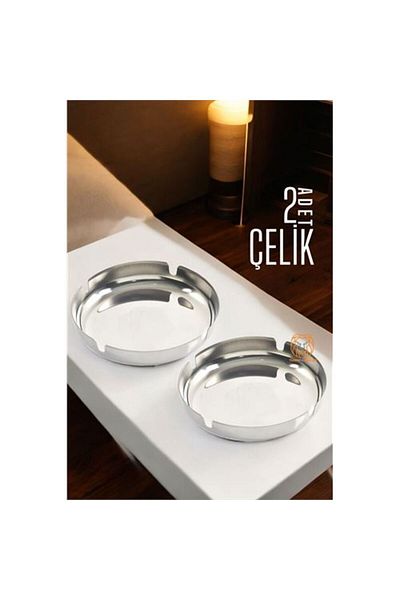 Skygo Modacar Set of 2 Steel Ashtray Veilleux Design