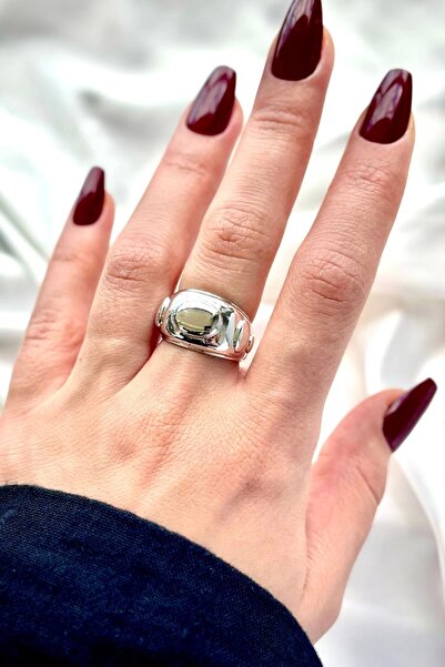 Leo'Stone Premium Series Planet Design Polished Adjustable Women's Ring