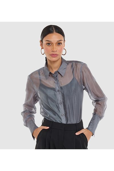 BCBG GREY WOMEN-SHIRT