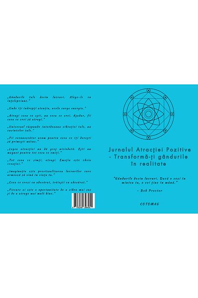 Co Positive Attraction Journal - Transform Your Thoughts into Reality / Activate the Frequency of Desires