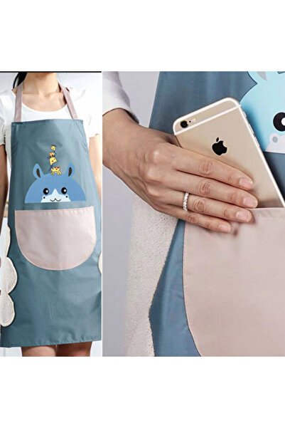 PUFO Șorț de bucătărie Ryno, șorț de gătit, mărime universală