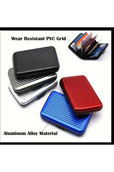 ORGANICYOU Huizhou Mini Rfid Blocked Aluminum Credit Card Holder