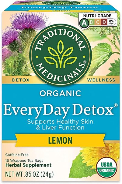 TRADITIONAL MEDICINALS شاي الليمون للتخلص من السموم يوميًا من شركة Traditiona...