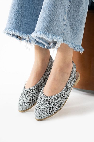 StWenn Women's Knitted Ballerina Shoes Women's Shoes Casual Shoes
