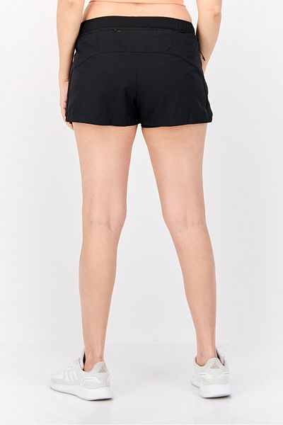 adidas Women Sportswear Fit 2 Inseam Running Shorts, Black