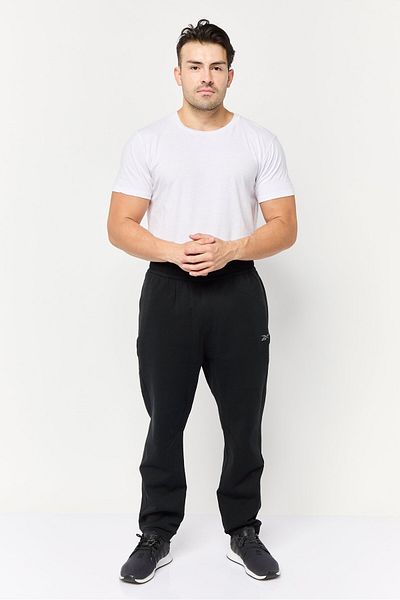 Reebok Men Sportswear Fit Outdoor Sweatpants, Black
