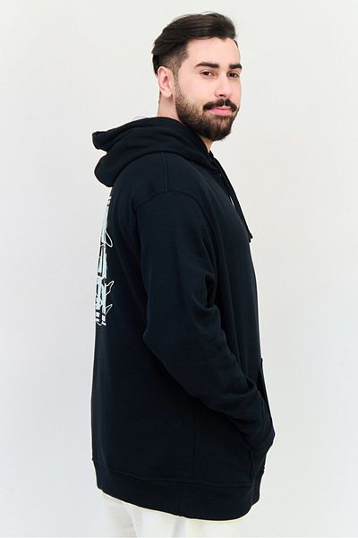 Champion Men Sportswear Fit Long Sleeves Outdoor Hoodie, Black