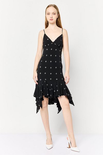 Givenchy Women Allover Print Mini Dress, Multicolor