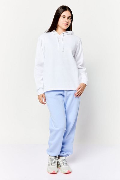 BSP Women Sportswear Fit Long Sleeve Outdoor Hoodie, White