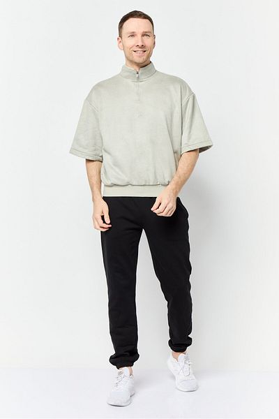 adidas Men Sportswear Fit 3/4 Sleeves Basketball Sweatshirt, Light Olive