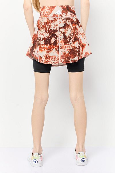 adidas Women Sportswear Fit Tennis Skorts, Orange
