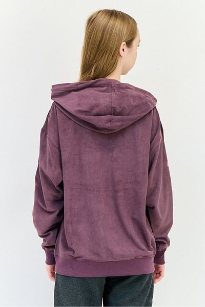 adidas Women Sportswear Fit Long Sleeve Training Hoodies, Dark Mauve
