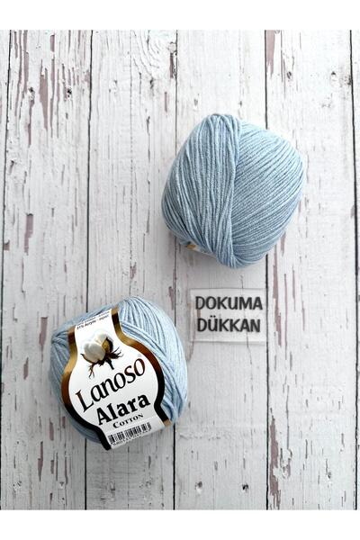 Lanoso Alara Bumbac 50 Gr. Fir de tricotat Amigurumi Punch Cod culoare: 940