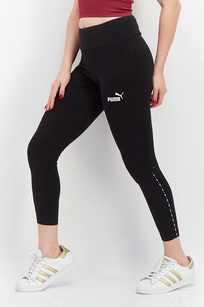 Puma Women Sportswear Fit Brand Logo Training 7/8 Tights, Black