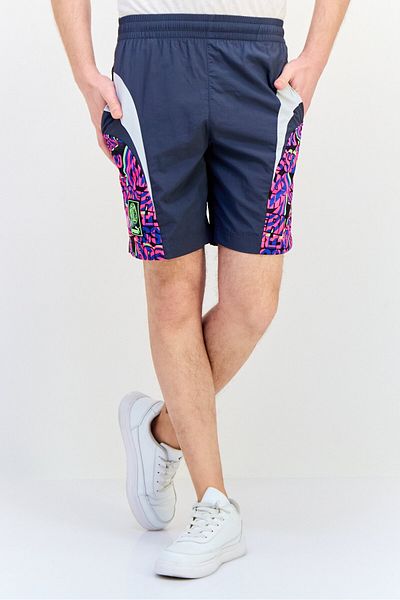 Puma Men Relaxed Fit Running Short, Grey