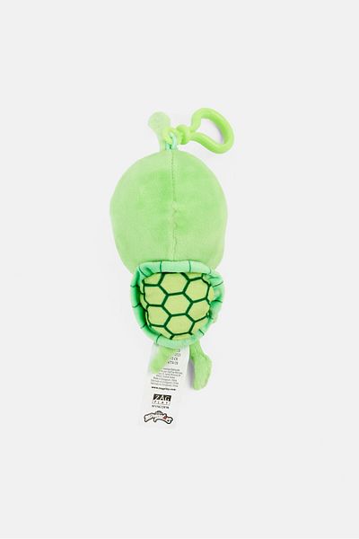 Miraculous Kwami Wayzz Turtle Clip-on Plush Toy