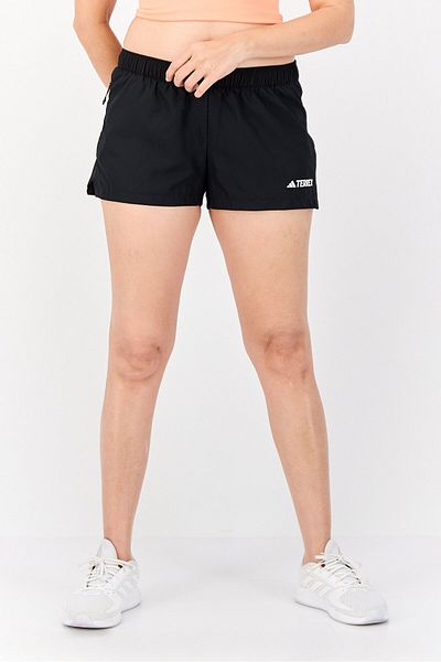 adidas Women Sportswear Fit 2 Inseam Running Shorts, Black