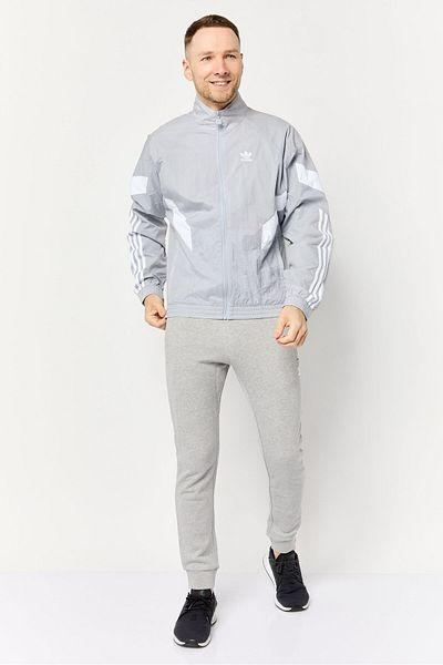 adidas Men Sportswear Fit Long Sleeves Outdoor Jacket, Grey