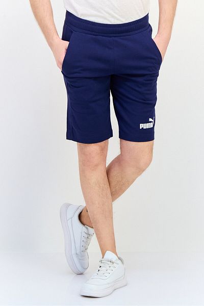 Puma شورت رياضي مناسب للخارجية للرجال، أزرق داكن