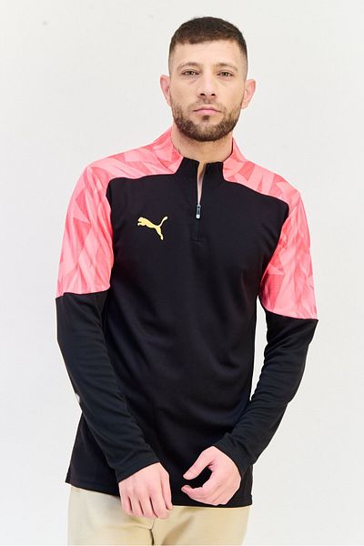 Puma Men Slim Fit Long Sleeves Training Top, Multicolor