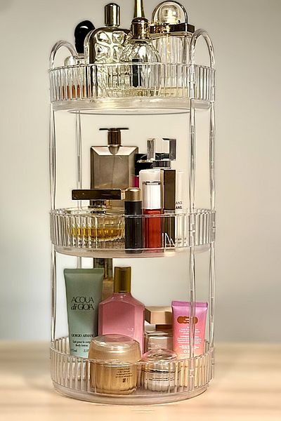 UNIQUE ME Transparent3 Bathroom Organizer Organizer