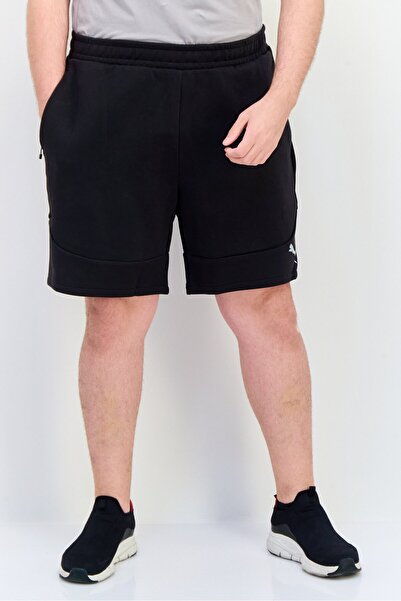 Puma شورت رياضي مناسب للخارجية للرجال، أسود