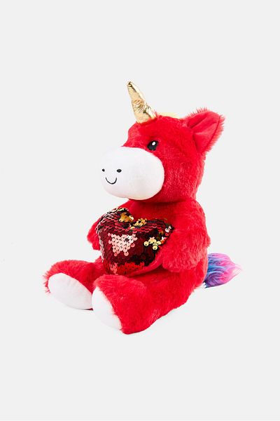 CUDDLES Unicorn Love Plush Toy 20cm, Assorted
