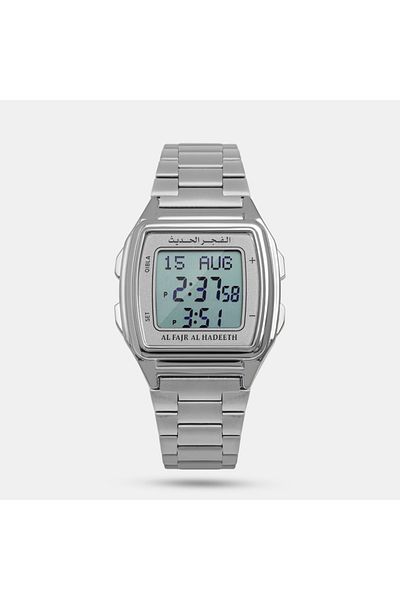 FAJ Modern Fajr Watch Single Silver Model AL261S