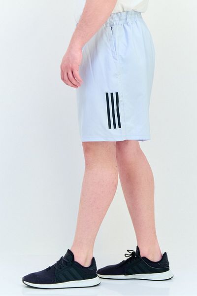 adidas Men Sportswear Fit 7 Inseam Tennis Shorts, Light Blue