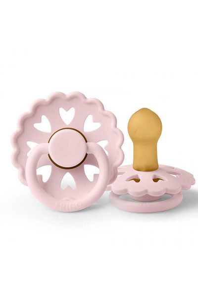 Frigg Pink pacifier from 0-6 months