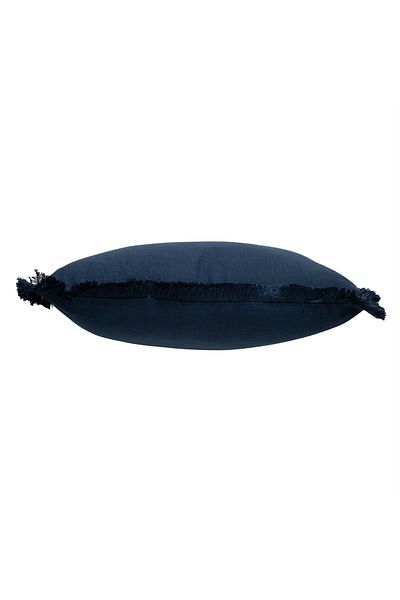 Mudo Concept Alba Kirlent with Fringe Navy Blue 40X60