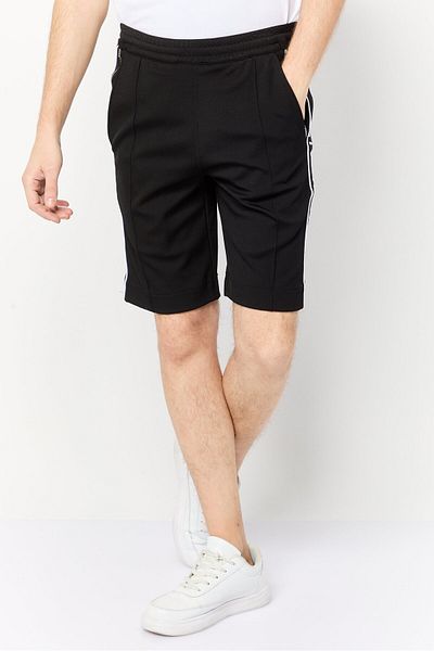 Givenchy Men Embroidered Logo Basic Short, Black