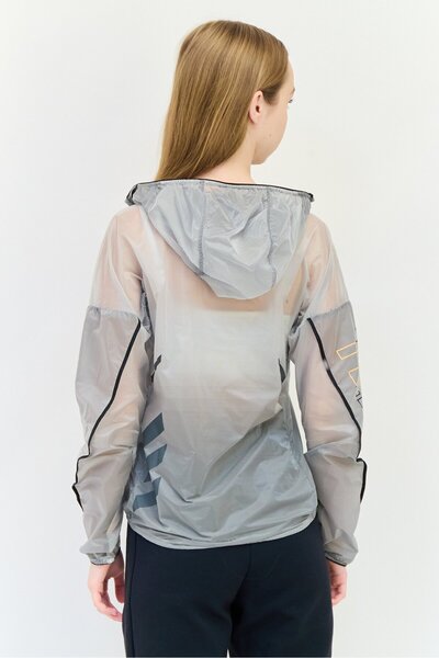 adidas Women Terrex Sportswear Fit Long Sleeve Running Jacket, Multicolor