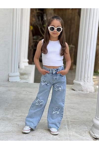BERFONZO KIDS Дънки за момиче, дънки